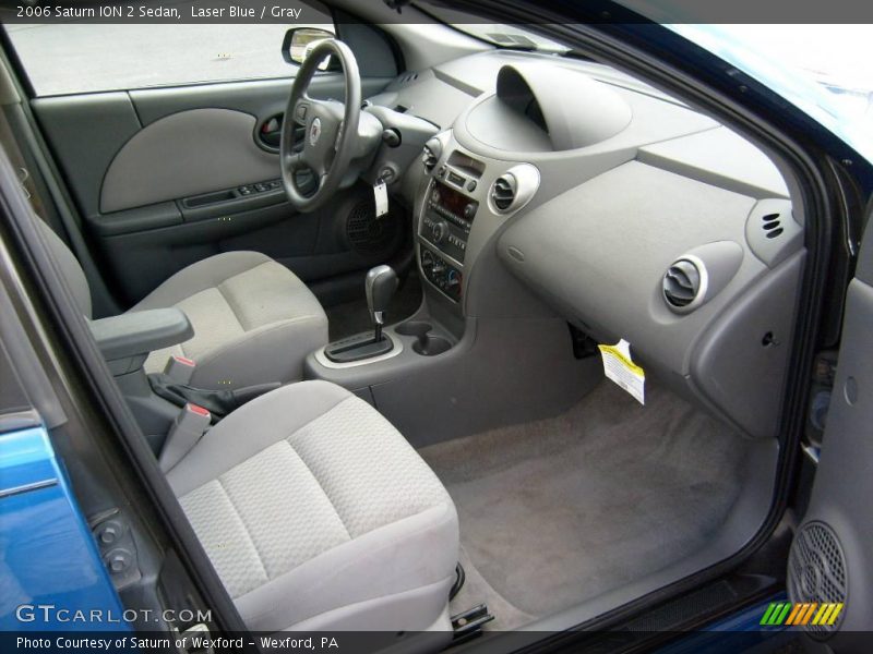 Laser Blue / Gray 2006 Saturn ION 2 Sedan