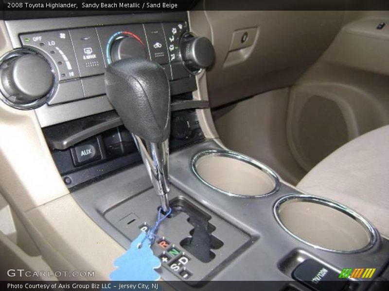 Sandy Beach Metallic / Sand Beige 2008 Toyota Highlander