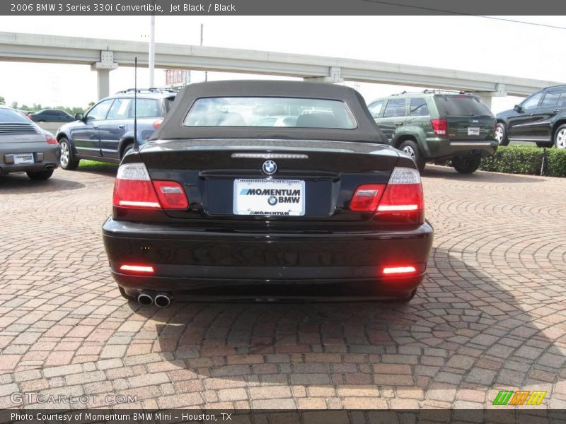 Jet Black / Black 2006 BMW 3 Series 330i Convertible