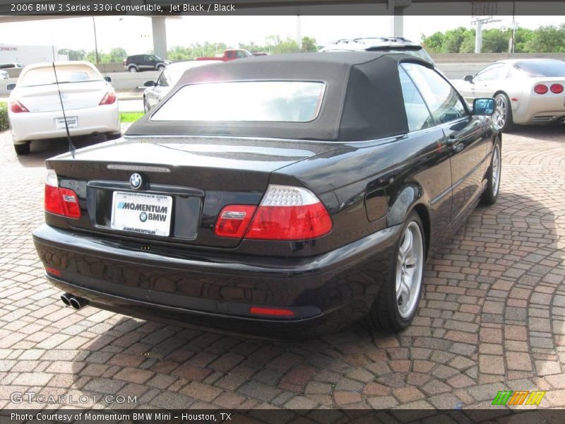 Jet Black / Black 2006 BMW 3 Series 330i Convertible