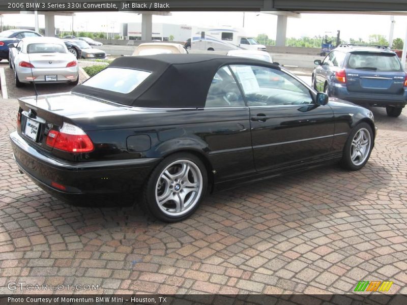 Jet Black / Black 2006 BMW 3 Series 330i Convertible