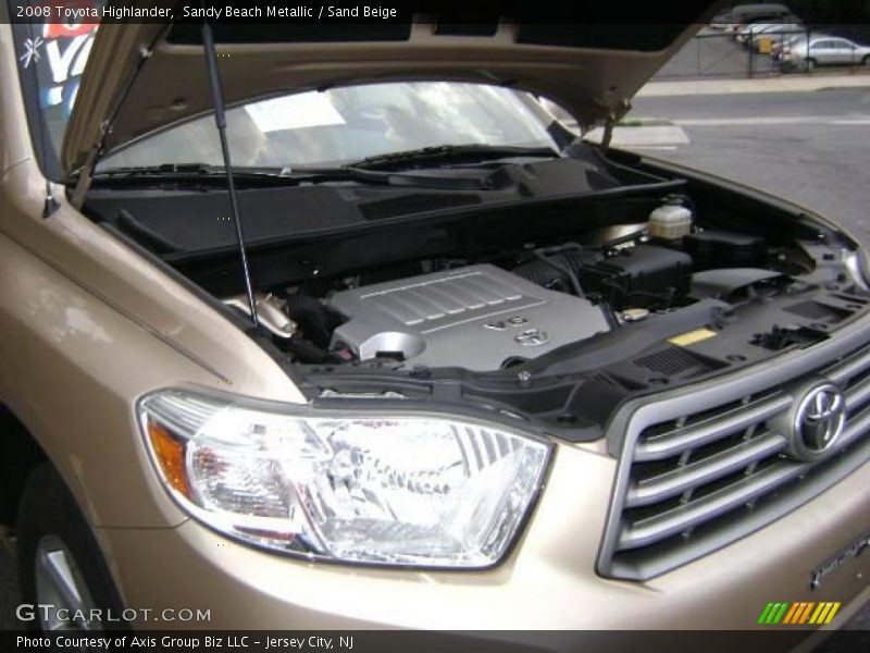 Sandy Beach Metallic / Sand Beige 2008 Toyota Highlander