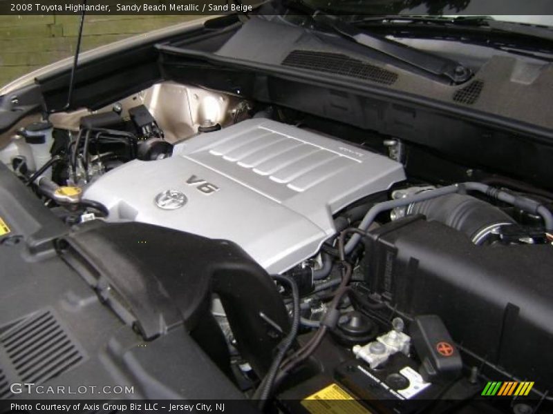 Sandy Beach Metallic / Sand Beige 2008 Toyota Highlander