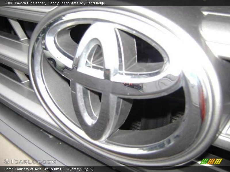 Sandy Beach Metallic / Sand Beige 2008 Toyota Highlander