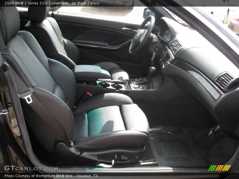 Jet Black / Black 2006 BMW 3 Series 330i Convertible
