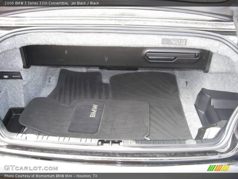 Jet Black / Black 2006 BMW 3 Series 330i Convertible