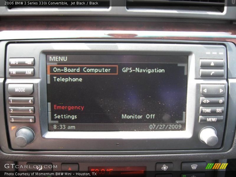 Jet Black / Black 2006 BMW 3 Series 330i Convertible
