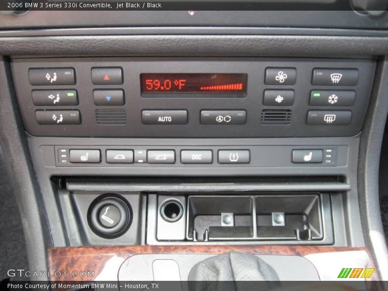 Jet Black / Black 2006 BMW 3 Series 330i Convertible