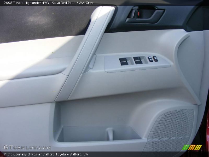 Salsa Red Pearl / Ash Gray 2008 Toyota Highlander 4WD
