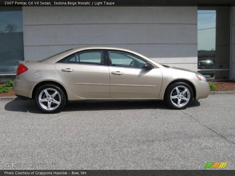 Sedona Beige Metallic / Light Taupe 2007 Pontiac G6 V6 Sedan