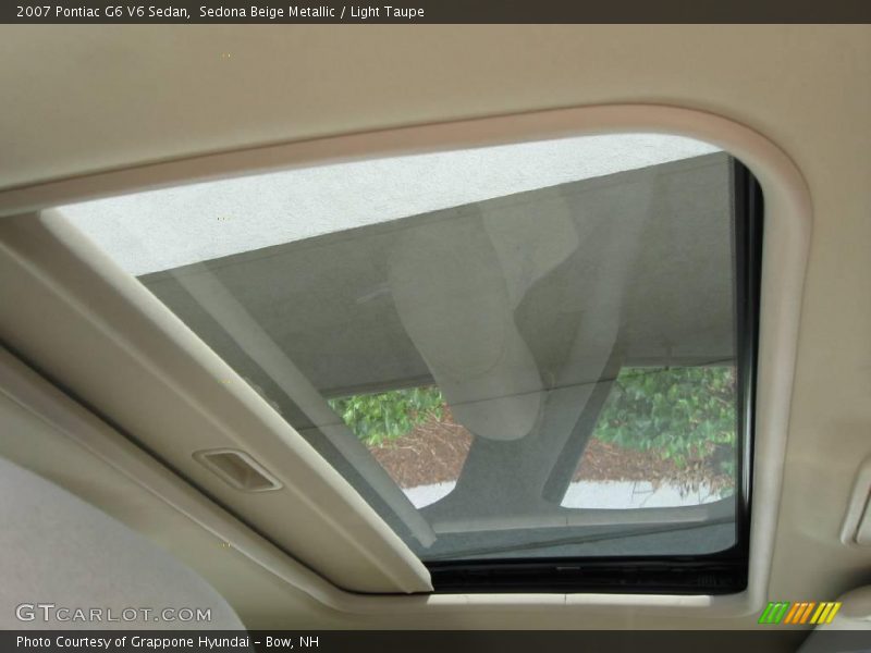 Sedona Beige Metallic / Light Taupe 2007 Pontiac G6 V6 Sedan