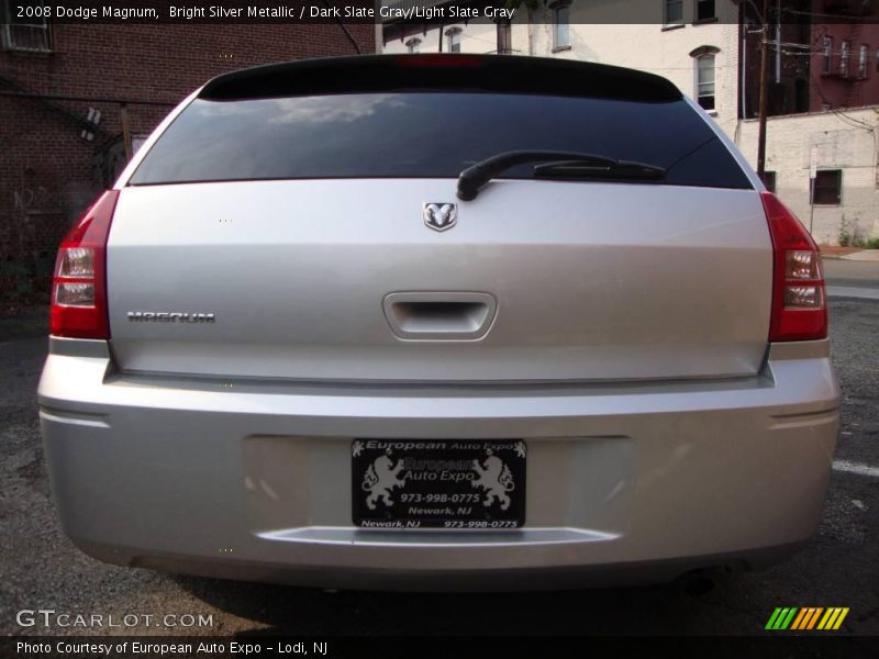 Bright Silver Metallic / Dark Slate Gray/Light Slate Gray 2008 Dodge Magnum