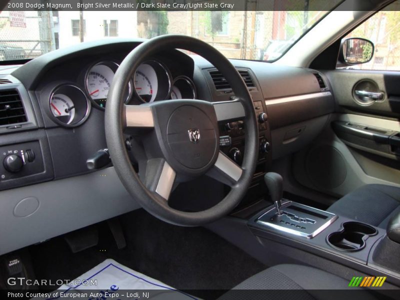 Bright Silver Metallic / Dark Slate Gray/Light Slate Gray 2008 Dodge Magnum