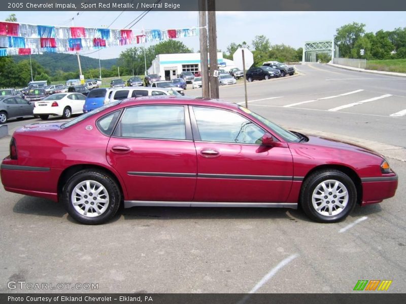 Sport Red Metallic / Neutral Beige 2005 Chevrolet Impala