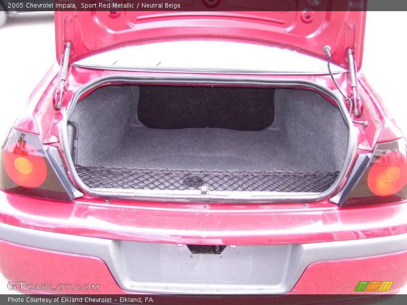 Sport Red Metallic / Neutral Beige 2005 Chevrolet Impala