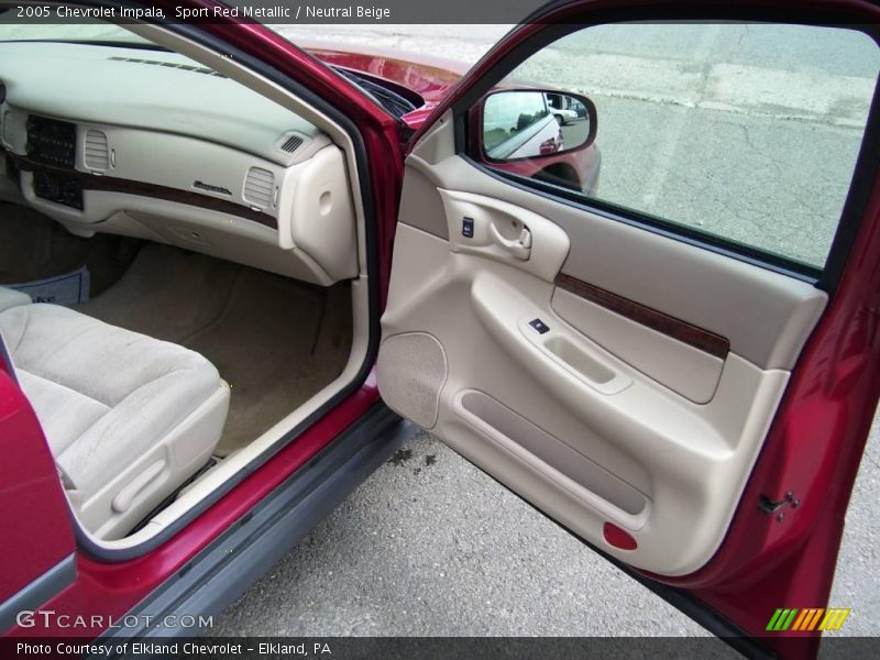 Sport Red Metallic / Neutral Beige 2005 Chevrolet Impala