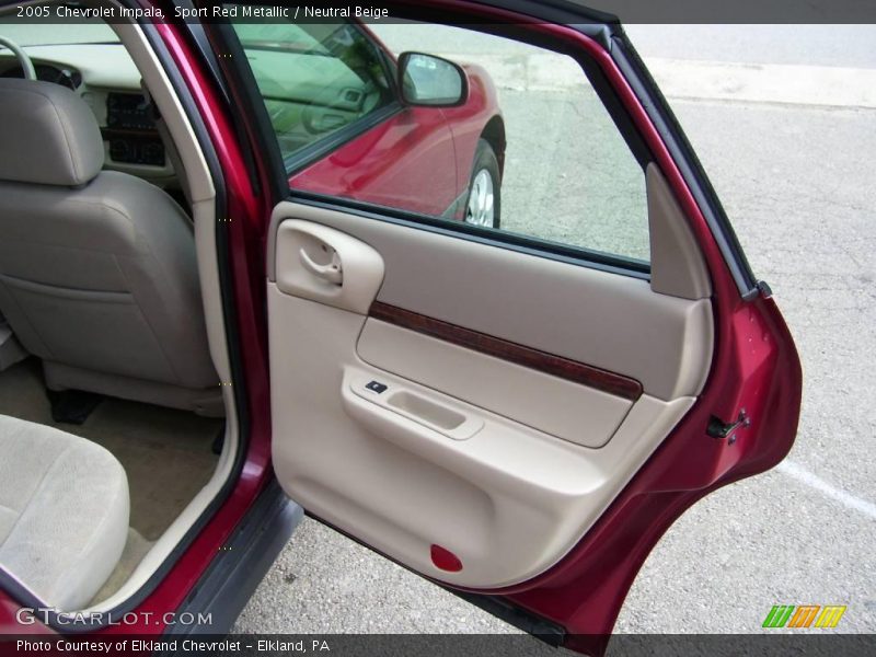 Sport Red Metallic / Neutral Beige 2005 Chevrolet Impala