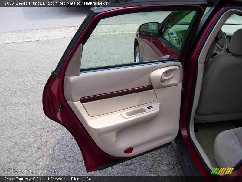 Sport Red Metallic / Neutral Beige 2005 Chevrolet Impala