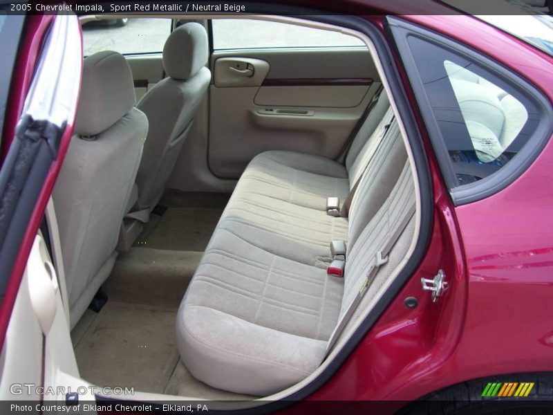 Sport Red Metallic / Neutral Beige 2005 Chevrolet Impala