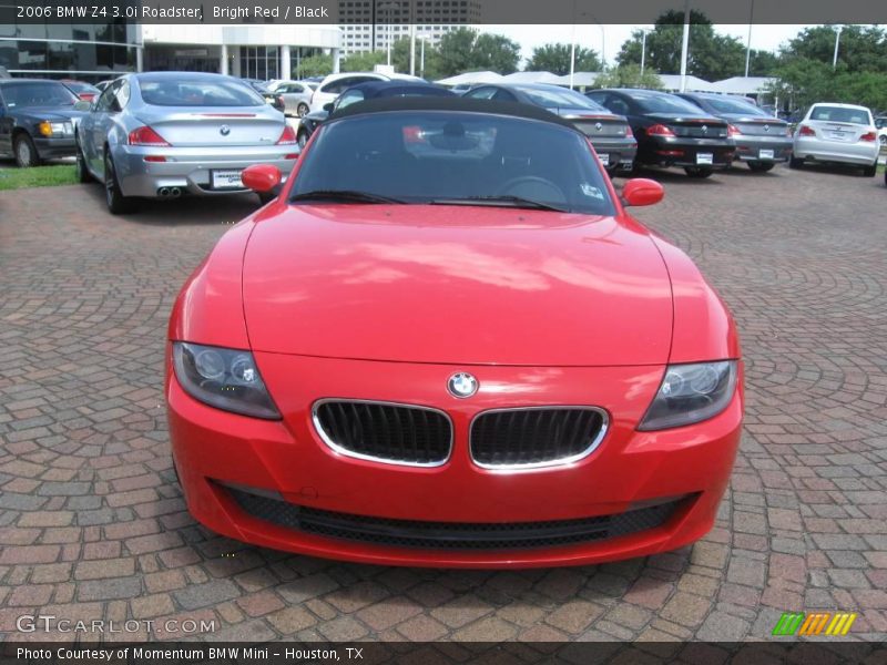 Bright Red / Black 2006 BMW Z4 3.0i Roadster