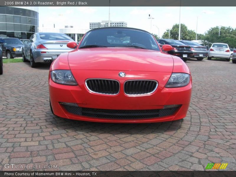 Bright Red / Black 2006 BMW Z4 3.0i Roadster