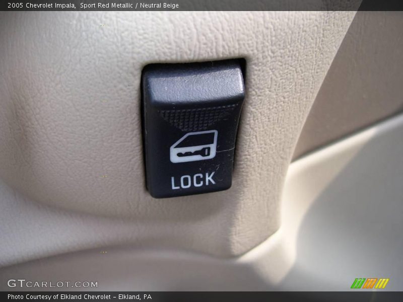 Sport Red Metallic / Neutral Beige 2005 Chevrolet Impala