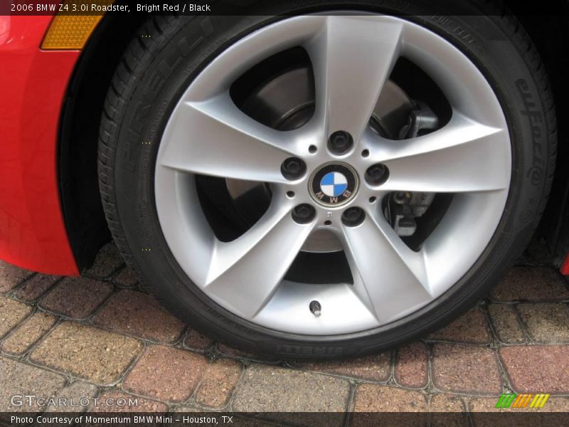 Bright Red / Black 2006 BMW Z4 3.0i Roadster