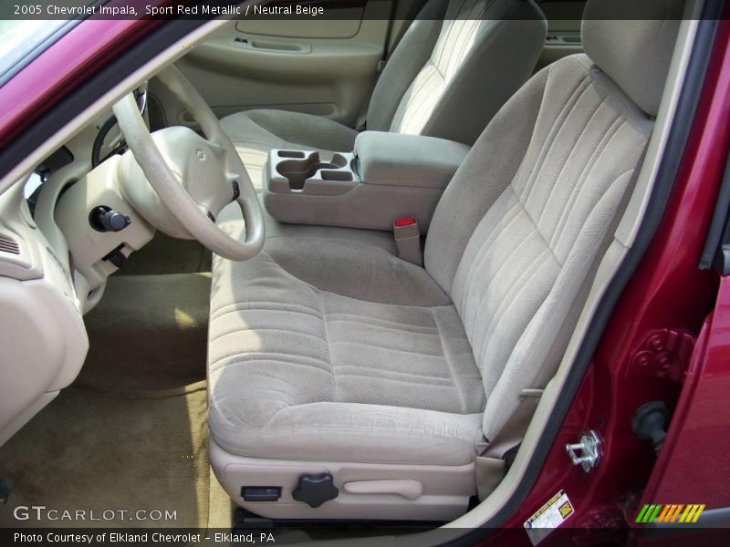 Sport Red Metallic / Neutral Beige 2005 Chevrolet Impala