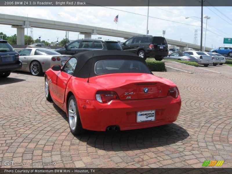 Bright Red / Black 2006 BMW Z4 3.0i Roadster