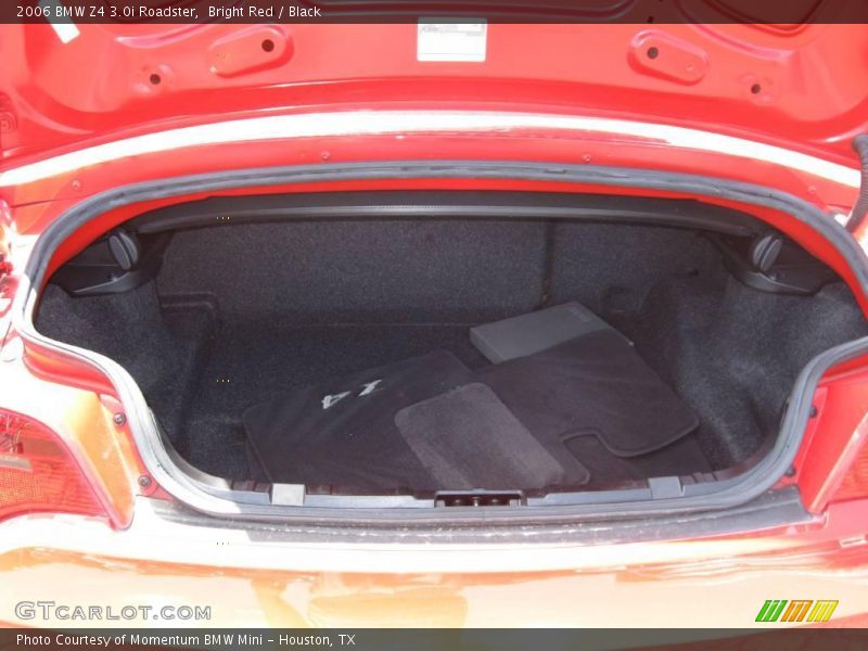 Bright Red / Black 2006 BMW Z4 3.0i Roadster