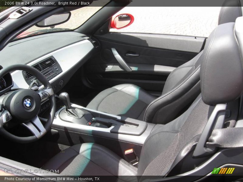 Bright Red / Black 2006 BMW Z4 3.0i Roadster