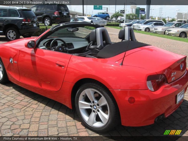 Bright Red / Black 2006 BMW Z4 3.0i Roadster
