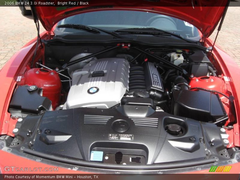 Bright Red / Black 2006 BMW Z4 3.0i Roadster