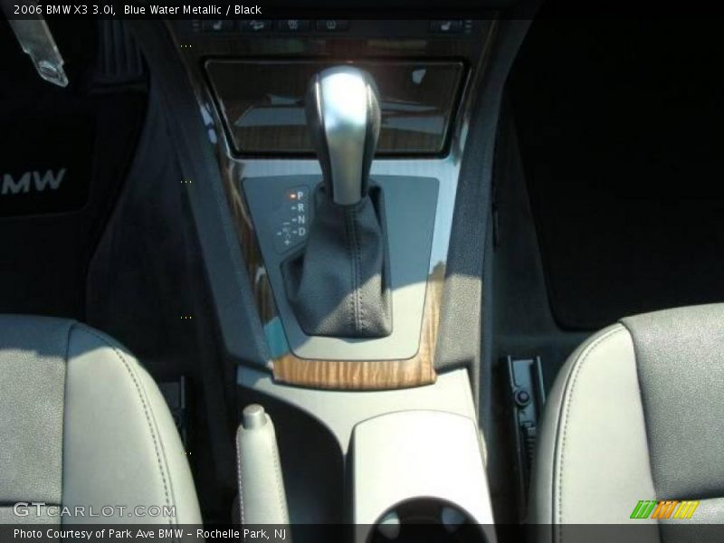 Blue Water Metallic / Black 2006 BMW X3 3.0i