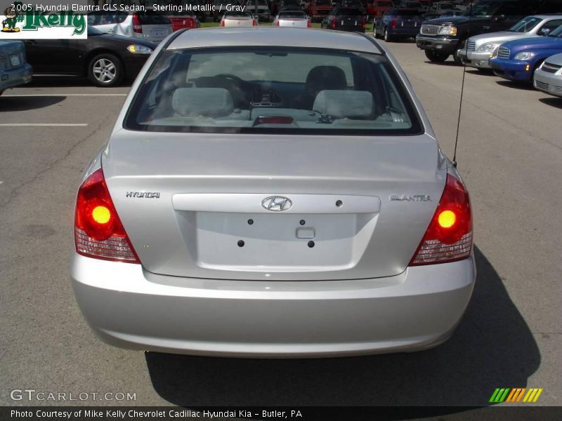 Sterling Metallic / Gray 2005 Hyundai Elantra GLS Sedan