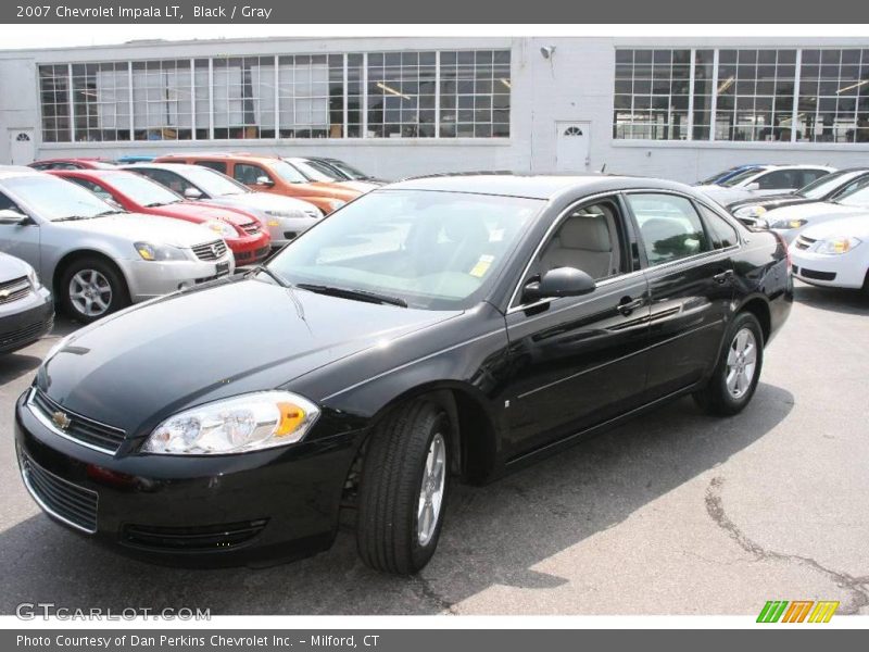 Black / Gray 2007 Chevrolet Impala LT