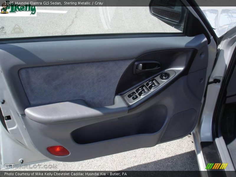 Sterling Metallic / Gray 2005 Hyundai Elantra GLS Sedan