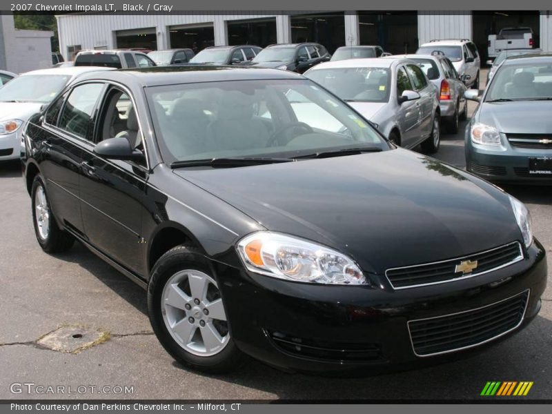 Black / Gray 2007 Chevrolet Impala LT