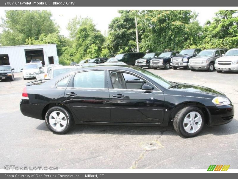 Black / Gray 2007 Chevrolet Impala LT