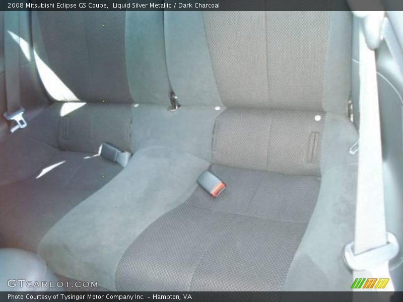 Liquid Silver Metallic / Dark Charcoal 2008 Mitsubishi Eclipse GS Coupe