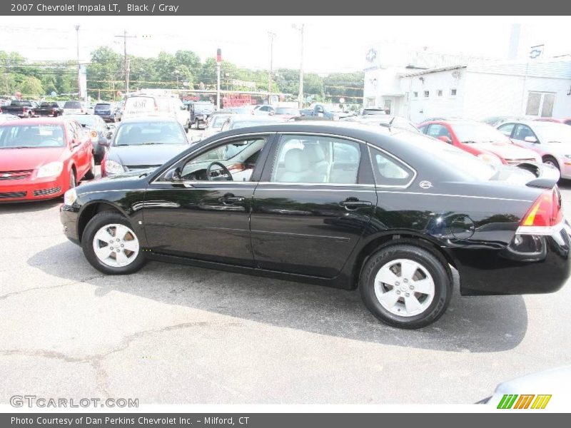 Black / Gray 2007 Chevrolet Impala LT