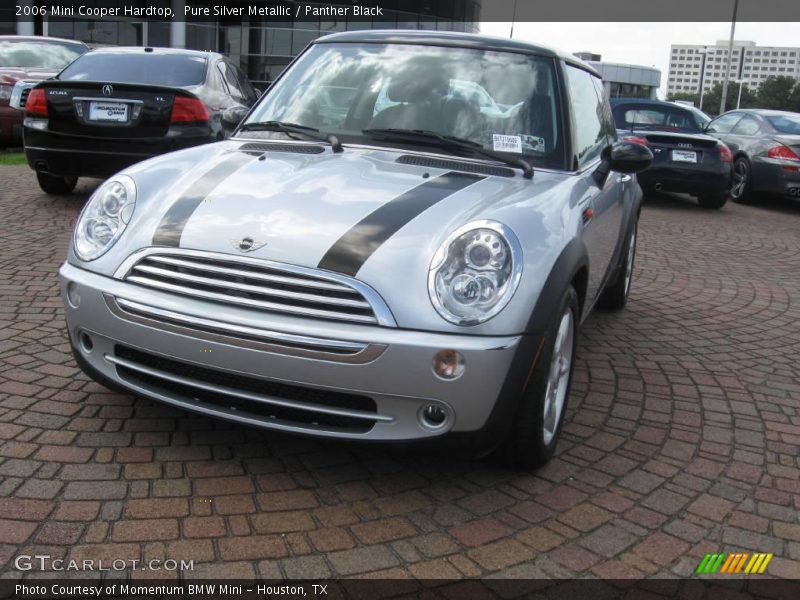 Pure Silver Metallic / Panther Black 2006 Mini Cooper Hardtop