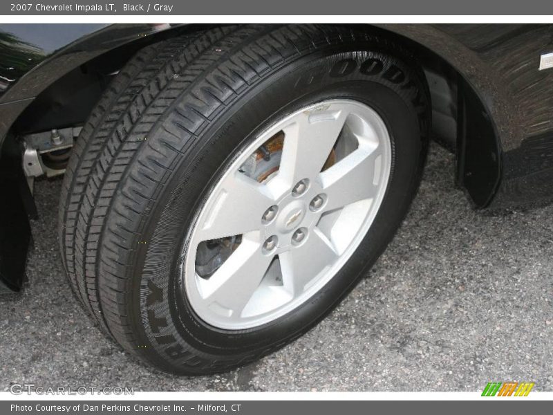 Black / Gray 2007 Chevrolet Impala LT