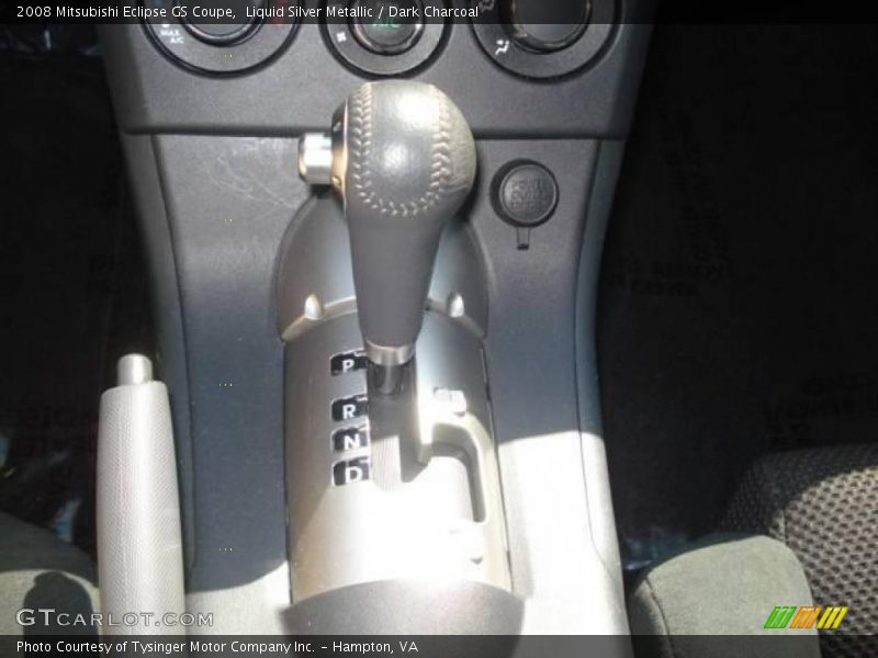 Liquid Silver Metallic / Dark Charcoal 2008 Mitsubishi Eclipse GS Coupe