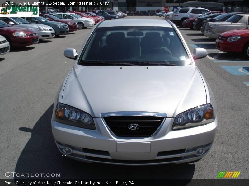 Sterling Metallic / Gray 2005 Hyundai Elantra GLS Sedan