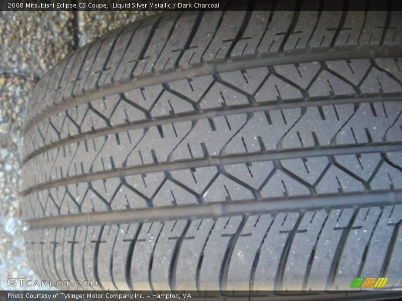 Liquid Silver Metallic / Dark Charcoal 2008 Mitsubishi Eclipse GS Coupe