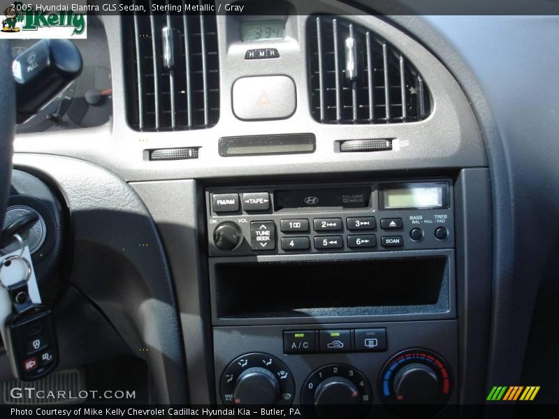 Sterling Metallic / Gray 2005 Hyundai Elantra GLS Sedan