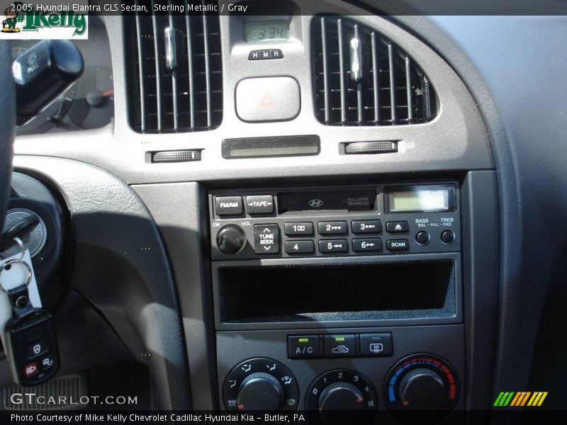 Sterling Metallic / Gray 2005 Hyundai Elantra GLS Sedan
