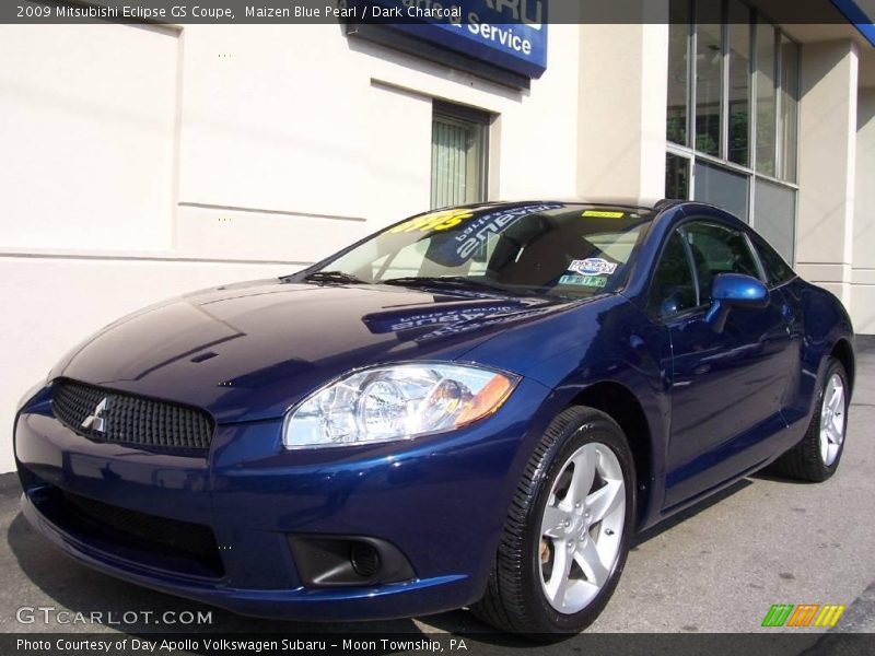 Maizen Blue Pearl / Dark Charcoal 2009 Mitsubishi Eclipse GS Coupe