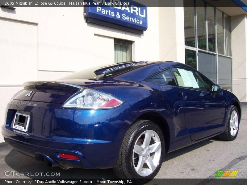 Maizen Blue Pearl / Dark Charcoal 2009 Mitsubishi Eclipse GS Coupe
